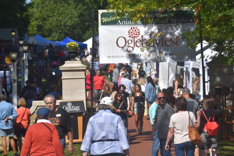 Park Bustling With Fall Revelers at Oglebayfest